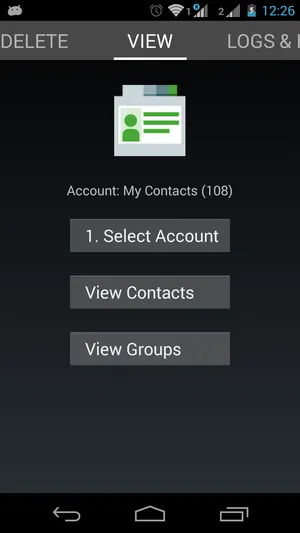 Contacts Import